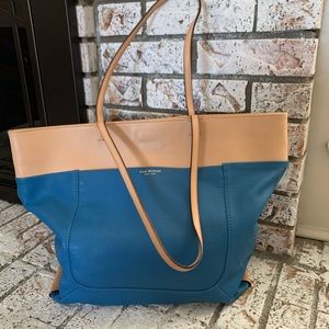 Isaac Mizrahi New York Leather Tote Bag